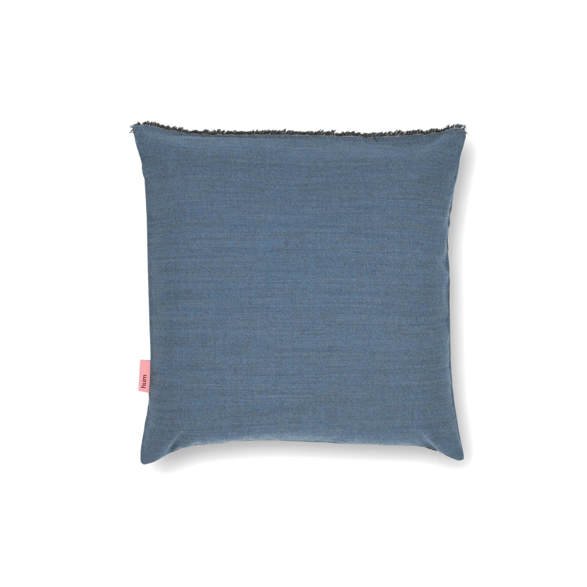 Premium Kissen Frans von Hum mit Webkante, Farbe Mondlichtblau